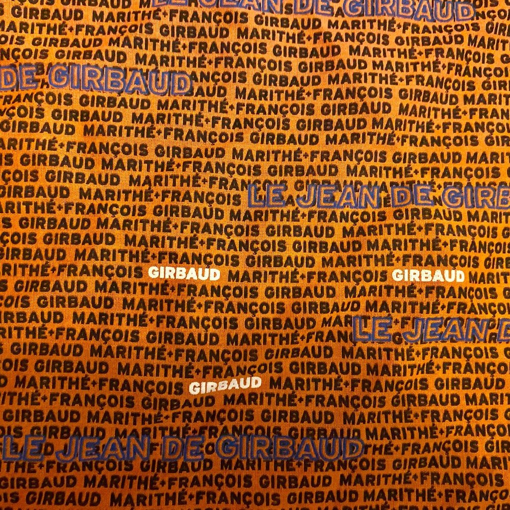 1990s Marithe Francois Girbaud Banana Scarf Unisex